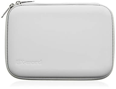 Casio Genuine EX-word Electronic Dictionary Case, Semi-Hardcover, White, XD-CC2402WE