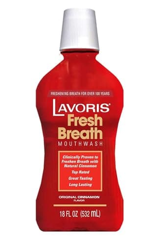 Lavoris Mouthwash Original Cinnamon, 18 oz