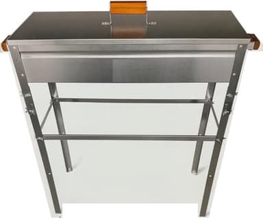 Stainless Steel Traditional Large Tall With Feet Legs Persian Middle Eastern Arabic Turkish BBQ Charcoal Grill Mexican Style Iranian Mangal Kabob Paz