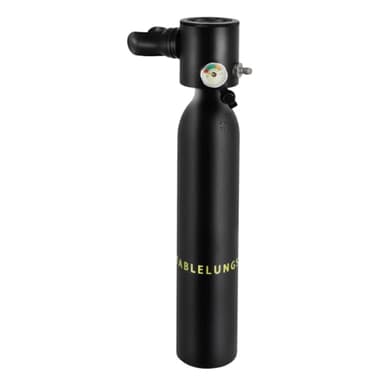 DDBESSIC Mini Scuba Tank, 0.5L 5-10 Minutes Usage Scuba Diving Tank 3000PSI Portable Diving Cylinder, Mini Scuba Oxygen Tank Underwater Breathing Tank