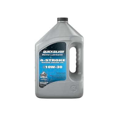 Quicksilver 10W-30 4-Stroke Marine Engine Oil, 1 Gallon