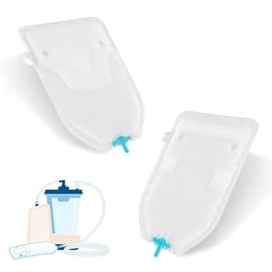 Male External Catheter, Non-Invasive Urine Management, Full-Seal Adhesive for Leak Reduction, Skin-Protective Wicking Material, Compatible with Most Drainage Systems, Box of 30, Equipment Not Included