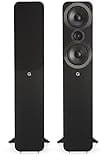 Q Acoustics 3050i Floorstanding Speaker Carbon Black (Price displayed is for 1 Unit, for Complete Pair Please Order 2 Units) Stereo Speakers for Surround Sound/Home Theater