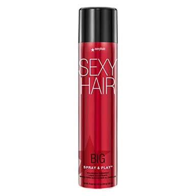 SexyHair Big Spray & Play Volumizing Hairspray | Hold and Shine | Up to 72 Hour Humidity Resistance | All Hair Types