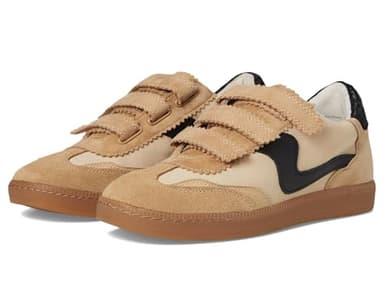 Dolce Vita Women's, Notice Velcro Tan Multi Suede, 8, Medium