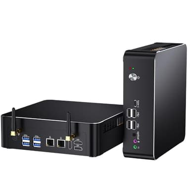 msecore Mini PC i9, 64GB DDR4 RAM 4T NVME SSD, Core i9-9880H (Upto 4.8GHz) Desktop Computer, 2* HDMI, 1* DP, Triple Display, 4K@60Hz, Dual 2.5G LAN, 1*Type-C, Wi-Fi 6E, Windows 11 Pro(TPM2.0)