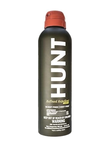 HUNT Refined Repellent Spray - Scent-Free, DEET-Free Insect Repellent Spray