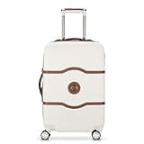 DELSEY PARIS Chatelet Air Hardside Luggage, Spinner Wheels, Champagne White, Carry-on 21 Inch
