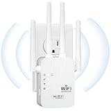 WiFi Extender, 2025 Fastest WiFi Booster 1200Mbps Dual Band (5GHz/2.4GHz) WiFi Extenders Signal Booster for Home, WiFi Repeater with Ethernet Port Covers up to 12880sq. ft and 55 Devices-Medium