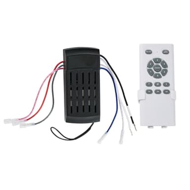 Ceiling Fan Remote Control Kit, Only for Forrovenco 60 Inch 3-Blade Ceiling Fans with Lights, Remote Control and Receiver Kit, Replacement Parts with 6 Speeds, 3 Lights, Summer and Winter Modes, 60in