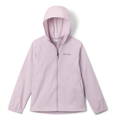 Columbia Youth Girls Switchback II Rain Jacket, Lavender Pearl, Medium