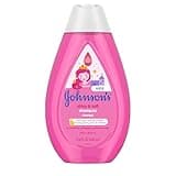 Johnson's Kids Shiny & Soft Tear-Free Kids' Shampoo with Argan Oil & Silk Proteins, Hair Wash Gently Cleanses & Boosts Natural Shine & Softness, Hypoallergenic, Sulfate-Free, 13.6 fl. oz