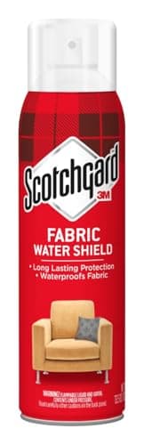 Scotchgard Fabric Water Shield, 13.5 Ounces, Repels Water, Ideal for Couches, Pillows, Furniture, Shoes and More, Long Lasting Protection