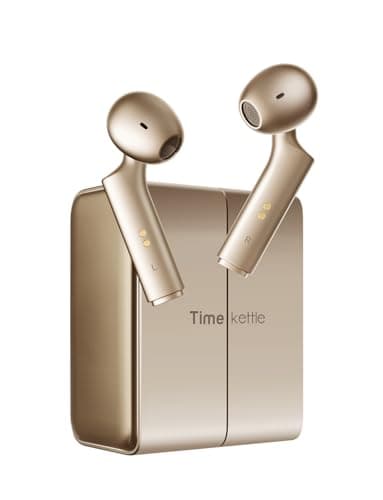Timekettle W4 Translation Earbuds,for Global Business & Relationships,Bone-Voiceprint Sensor for Clear Voice in Noise, AI Auto-Correction,Protected Privacy with GDPR,Instant Setup via iOS/Android APP