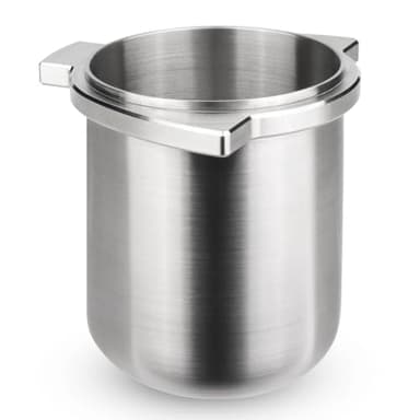 FIRJOY 53.3mm Dosing Cup - Fits Breville 54mm Portafilters (Stainless Steel-Silver)