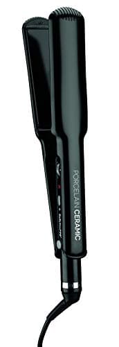 BaBylissPRO Porcelain Ceramic Flat Iron Hair Straightener, 1 1/2" Digital Hair Straightener Iron for Professional Salon Results and All Hair Types