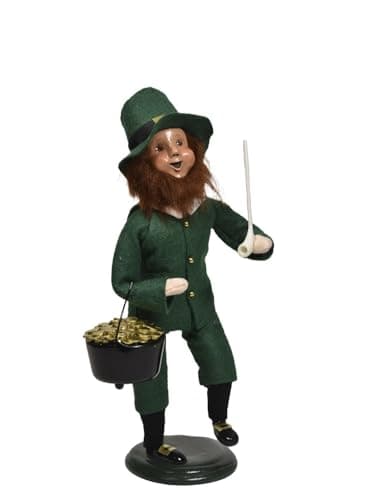 Byers' Choice Leprachaun w/Gold from The Spring Collection (New 2026)