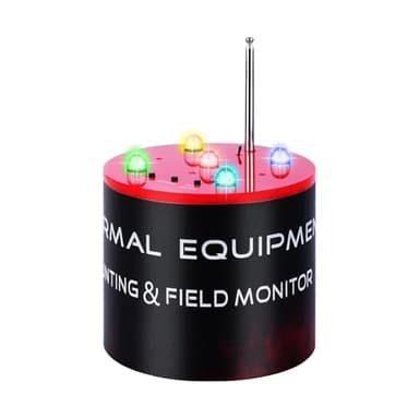 FACHECOZ Advanced Ghost Hunting Equipment with Temperature Deviation Detection and Enhanced Sensitivity, EMF for Professional Paranormal Investigators, Electromagnetic Measuring Detectors, Red