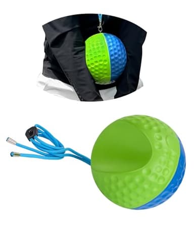Golf Training Aid Ball for Impact Precision & Consistent Swings - Master Body Connection to Fix Slicing, Scooping & Chicken Wing | Simple and Effective Golf Training Tool for All Skill Levels (M)
