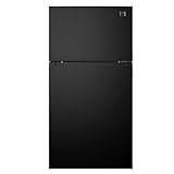 Kenmore 33 in. 20.5 cu. ft. Capacity Refrigerator/Freezer with Full-Width Adjustable Glass Shelving, Humidity Control Crispers, ENERGY STAR Certified, Black
