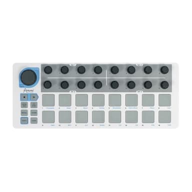Arturia - BeatStep - Compact MIDI Controller & Sequencer with Creative Software for Recording - 16 Pads, 16 Encoders
