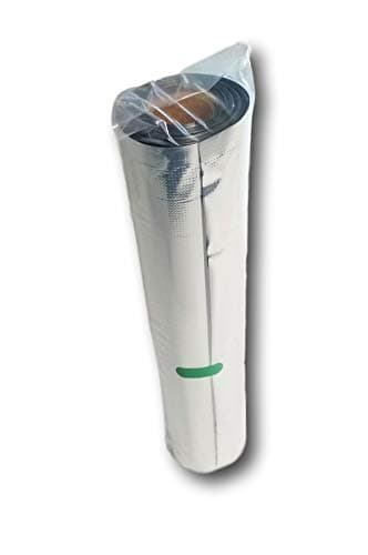 Mylar Vacuum Seal 8"x16' or 11"x16' Rolls | SteelPak Textured/Embossed Aluminum Foil Vacuum/Heat Seal Rolls to Create Custom-Sized Vacuum Sealer Bags (3, 8"x16')