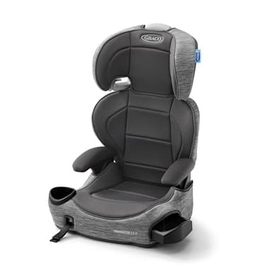 Graco TurboBooster 2.0 LX Highback Booster Seat with Latch System, Gannon; Infant to Toddler Transition car seat, Safe & Comfortable