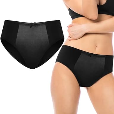 Bunnycool Tucking Gaff Briefer for Transgender Panties Ultra Fit Smooth Hidden Shaping Panties for Those Who Tuck(Black,L)