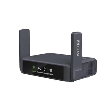 GL.iNet GL-BE3600 (Slate 7) Portable Travel Router, Pocket Dual-Band Wi-Fi 7, 2.5G Router, Portable VPN Routers WiFi for Travel, Public Computer Routers, Business Trip, Mobile/RV/Cruise/Plane