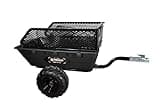 IMPACT IMPLEMENTS® 1500lb Poly Tub Utility Cargo Trailer for ATV's, UTV's, & Garden Tractors from a USA Offroad Company. Includes Optional 2" Coupler, 18" x 8" Tires, and Pivoting Feature.