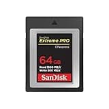 SanDisk Extreme PRO 64GB CFexpress Type-B Memory Card, 1500MB/s Read, 800MB/s Write