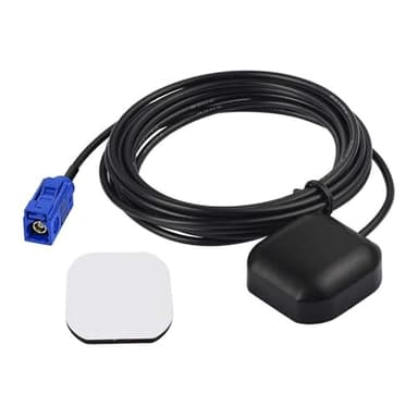 Bingfu Vehicle Waterproof Active GPS Navigation Antenna Fakra C Blue GPS Antenna Compatible with Car Truck SUV Head Unit