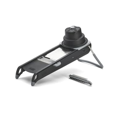 DE Buyer Mandoline Swing Plus, Stainless Steel, Black, 44.5 x 19.5 x 15 cm