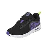 ZUMBA Women's Air Remix Sneakers, Low-Top Dance Sneakers, 10, Black