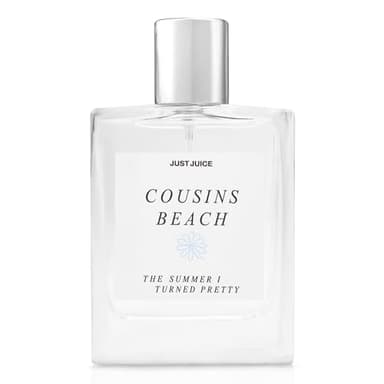 Just Juice - The Summer I Turned Pretty Cousins Beach - Beachy, Creamy Coconut and Vanilla Perfume for Women and Men - 3.4 oz