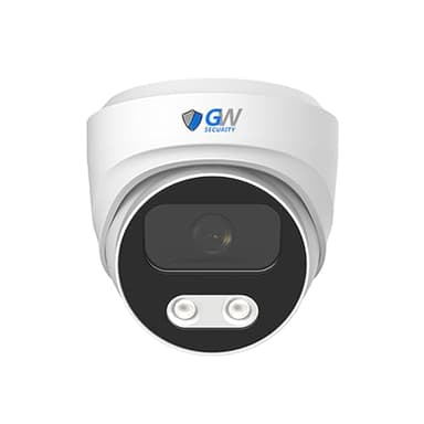 GW Security 4K 8MP PoE IP Dual-Light Color Night Vision Outdoor Indoor Microphone Bullet Security Camera, NDAA Compliant (GW839301M)