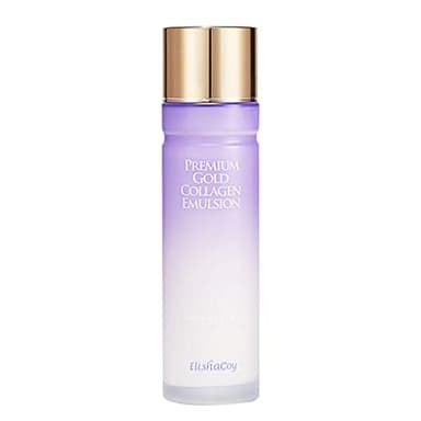 Elishacoy Premium Collagen Emulsion 140ml (4.73 fl.oz.) - Luxurious Firming & Hydrating Skin Care Facial Emulsion, Containing Royal Jelly and Hyaluronic Acid Nourishing Care