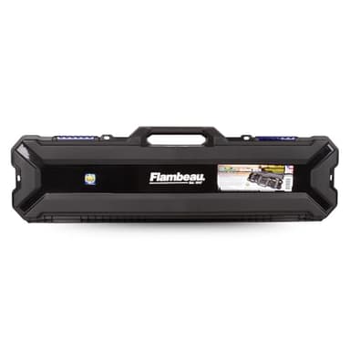 Flambeau Outdoors 4455BB Rod Bunk Box, Portable Fishing Rod Storage, Black