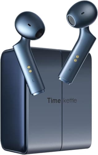 Timekettle W4 Translation Earbuds,for Global Business & Relationships,Bone-Voiceprint Sensor for Clear Voice in Noise, AI Auto-Correction,Protected Privacy with GDPR,Instant Setup via iOS/Android APP