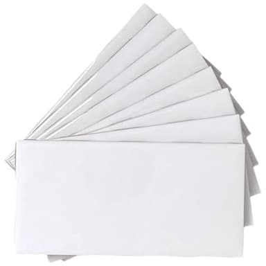 Tenedos USCT 3x6 Glossy White Ceramic Subway Tile – Box of 10 Shiny Wall Tiles for Kitchen Backsplash, Bathroom, Shower, Accent Walls – Easy to Clean & Classic