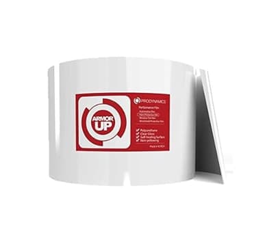 [ARMOR UP] 6"x60" Clear Paint Protection Film for Cars, Trucks - 8-mil TPU Automotive Protector Wrap for Bumper, Headlamps, Hood - UV Protection, Non-Yellowing, Self-Healing, Hydrophobic Top Coat…