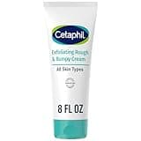 CETAPHIL Exfoliating Rough & Bumpy Cream, Lightweight Cream for All Skin Types, 8 oz Tube, 20% Urea, Gently Exfoliates, Refines Skin Texture, Dermatologist Recommended Brand
