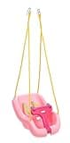 Little Tikes Snug 'n Secure Pink Swing with Adjustable Straps, 2-in-1 for Baby and Toddlers Ages 9 Months - 4 Years,16"D x 16.3"W x 17"H