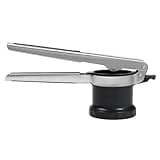 OXO Good Grips 3-in-1 Adjustable Potato Ricer, Black/Silver