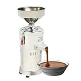 Commercial Peanut Butter Machine Electric Grain Grinder Stainless Steel Sesame Sauce Peanut Nut Butter Maker, 33 Lbs/H, 1100W