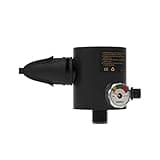 SMACO Scuba Diving Valve M18x1.5 First Level Pressure Reducing Valve 3000Psi Breathing Head for Diving Oxygen Cylinder