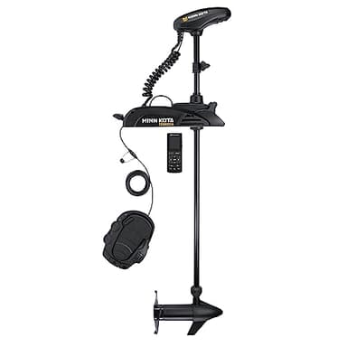 Minn Kota Terrova Bow-Mount Electric Trolling Motor with GPS, Spot-Lock, Dual Spectrum Chirp Sonar – 55 Lb. Thrust, 45 in. Shaft, Freshwater