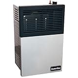 Comfort Glow 11,000 BTU Direct Vent Natural Gas Wall Heater, Gray, Medium