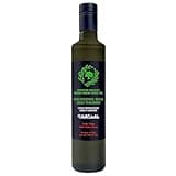 WellEatable Robust +1,000 mg/kg Polyphenol Rich Olio Italiano, New 2024-2025 Early Harvest Organic Extra Virgin Olive Oil from Italy, Lab Tested, Cold Extracted for Drinking and Finishing, 16.9 fl oz