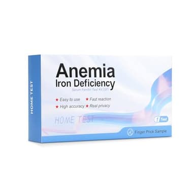 Iron Deficiency Anemia Home Test Kit Highly Accurate, Easy to Read and use.
